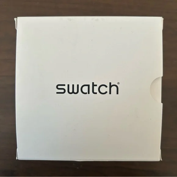 NEW Swatch Year of the Dragon Watch Red Blue Swiss Chinese Dragon in Waves Swiss - Picture 8 of 9